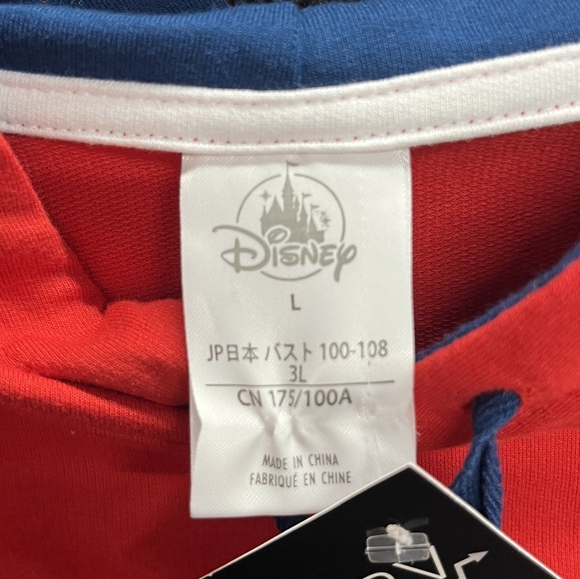 DISNEY DISNEYLAND MICKEY MOUSE WOMEN WINTER SWEATSHIRT JACKET Large - Picture 4 of 5